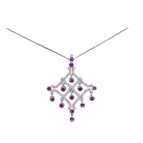 louis vuitton pink sapphire and diamond necklace high jewelry|Louis Vuitton new collection.